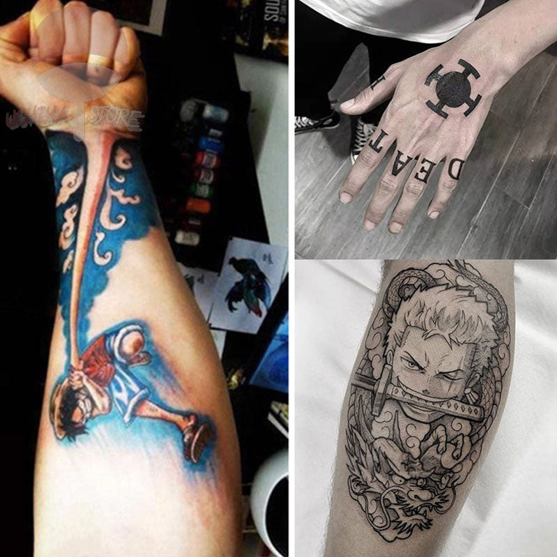 One Piece Temporary Tattoos - Uchiha Store