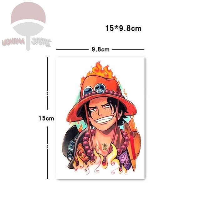 One Piece Temporary Tattoos - Uchiha Store