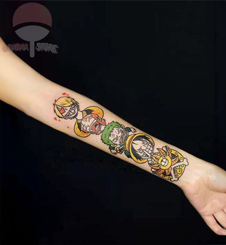 One Piece Temporary Tattoos - Uchiha Store