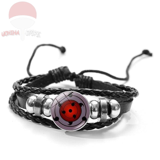 Naruto "Sharingan Eyes" Bracelets - Style 2 - uchihastore