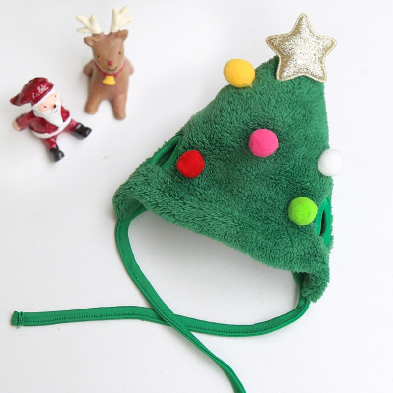 Santa's Little Helper Bibs and Hat