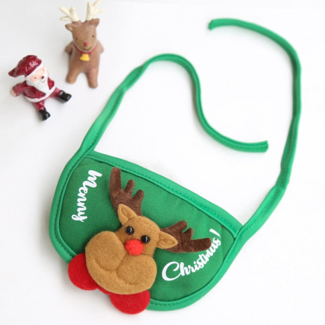 Santa's Little Helper Bibs and Hat
