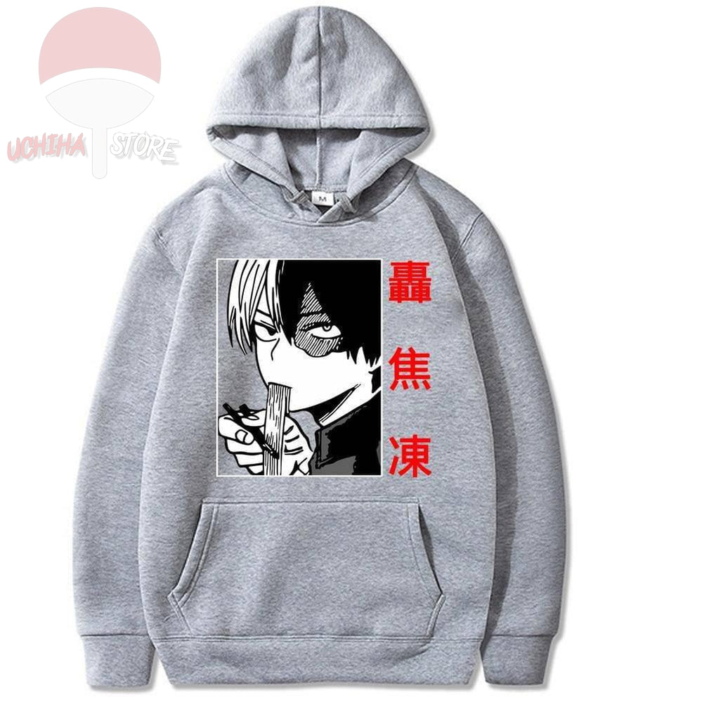 Shoto Todoroki Hoodie - Uchiha Store