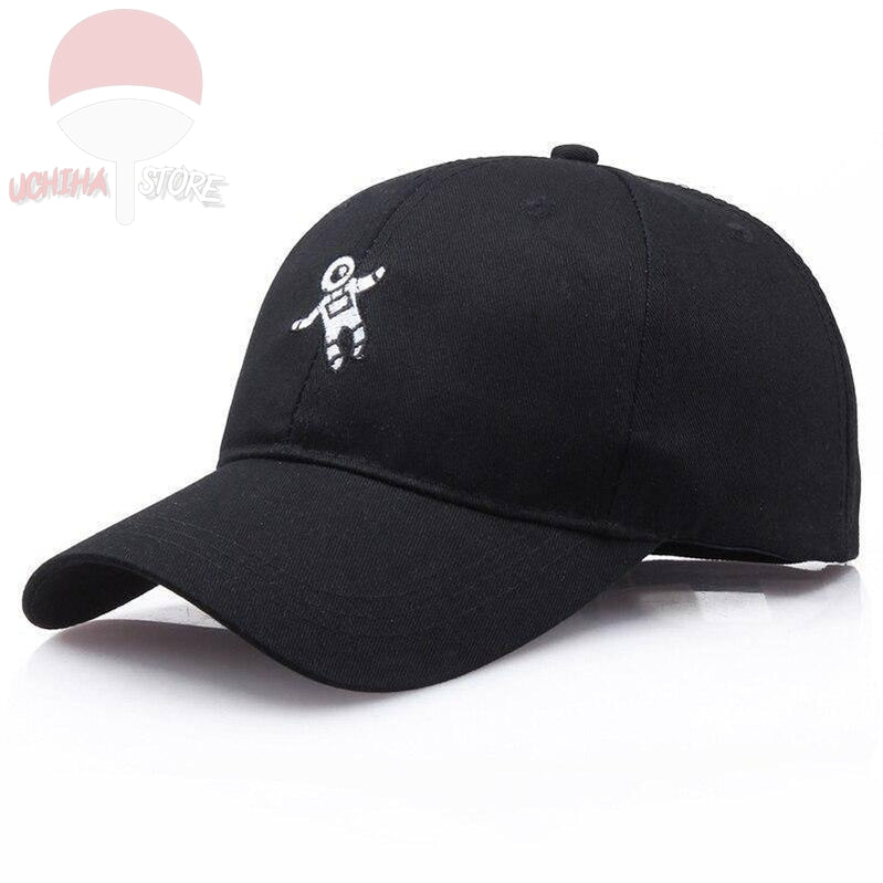 Astronaut Emberoided Baseball Hat - Uchiha Store