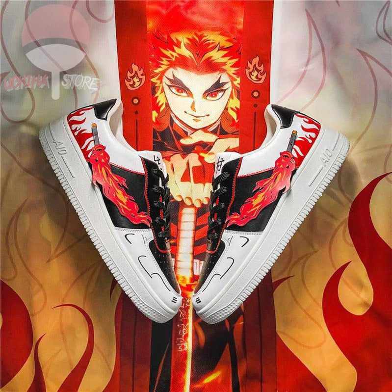 Kyojuro Rengoku Demon Slayer Sneakers - Uchiha Store