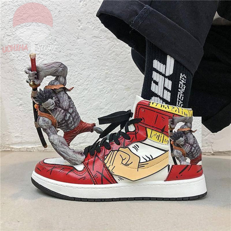 Luffy One Piece Sneakers - Uchiha Store