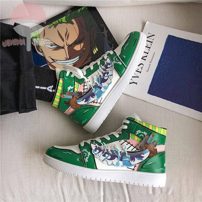 Roronoa Zoro Sneakers - Uchiha Store