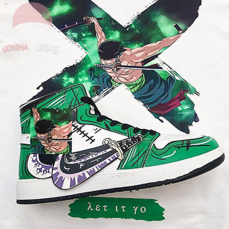 Roronoa Zoro Sneakers - Uchiha Store