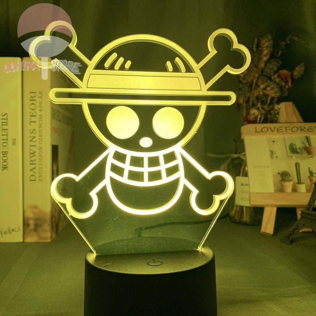 One Piece Logo LED Light - Uchiha Store