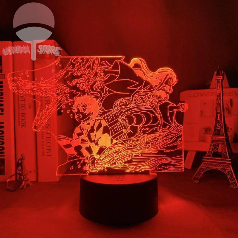 Tanjirou x Nezuko V2 LED Light - Uchiha Store