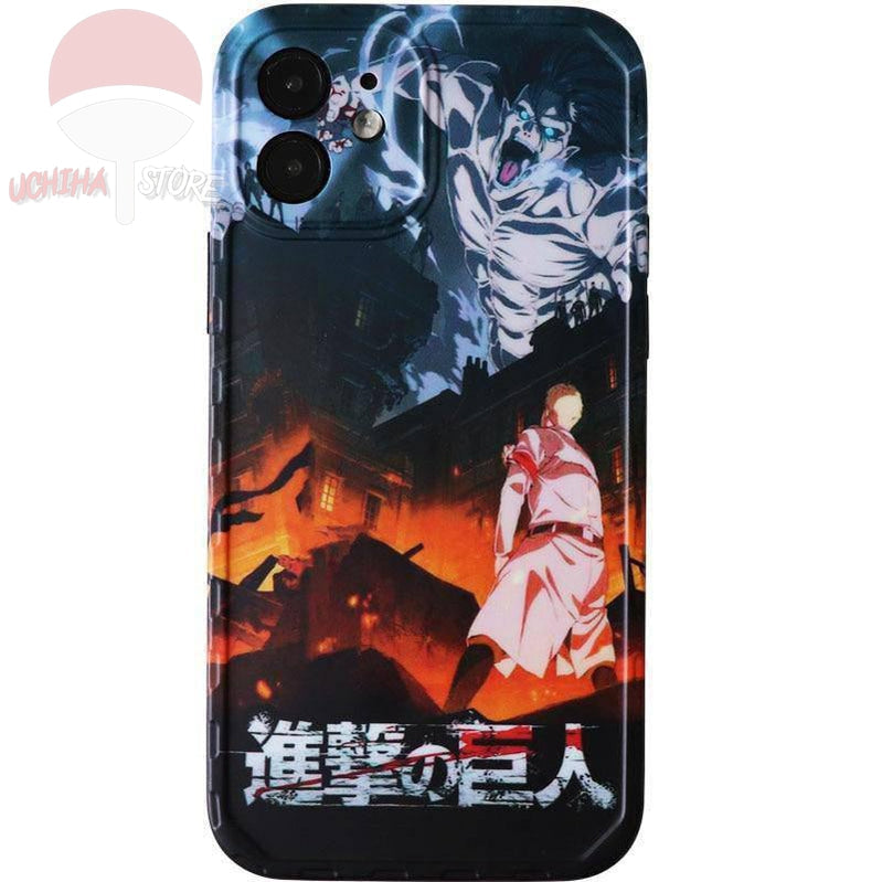 Eren/Reiner iPhone Case - Uchiha Store