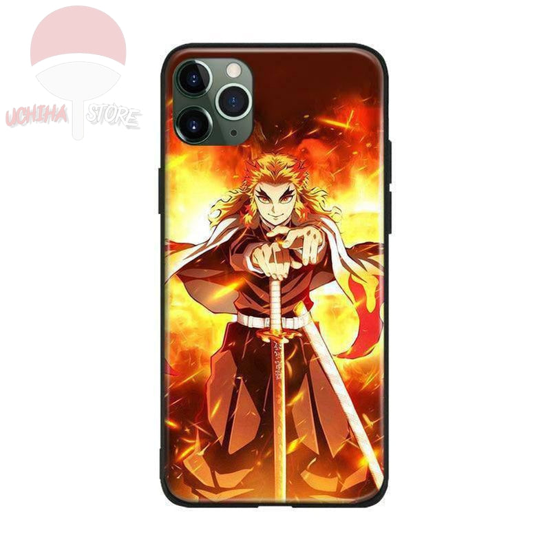 Kyojuro Rengoku Slayer iPhone Case - Uchiha Store