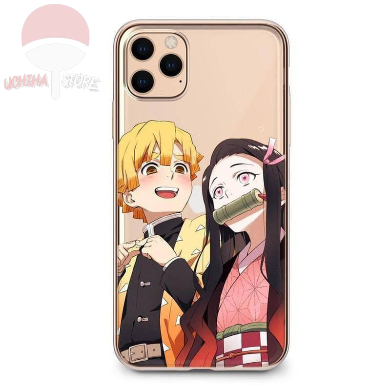 Zenitsu / Nezuko Demon Slayer iPhone Case - Uchiha Store