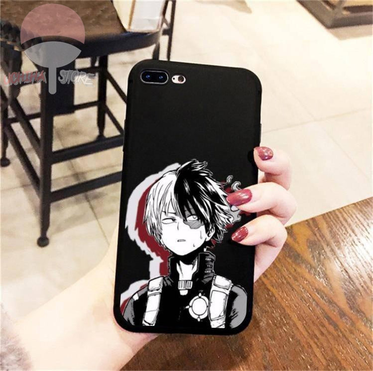 Shoto Todoroki My Hero Academia iPhone Case - Uchiha Store