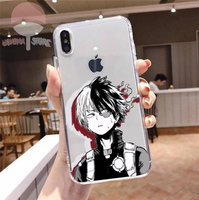 Shoto Todoroki My Hero Academia iPhone Case - Uchiha Store