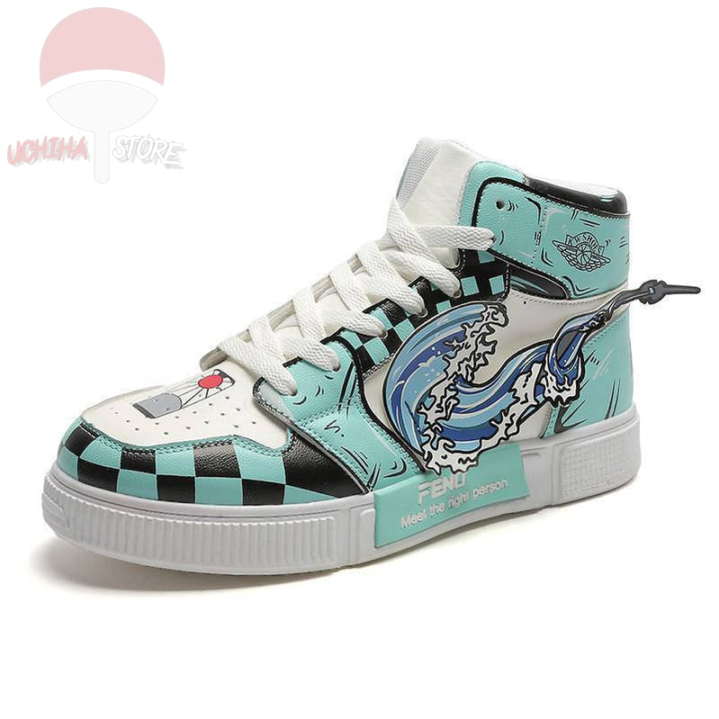 Demon Slayer Water Skill x Mid-Top - Uchiha Store