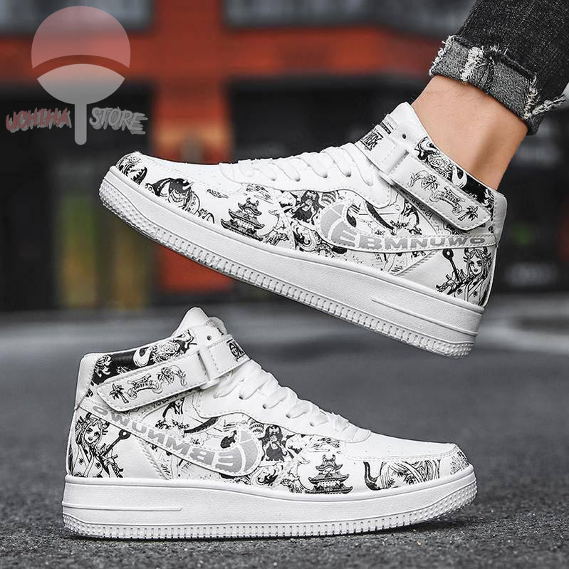 One Piece x Mid-Top White - Uchiha Store