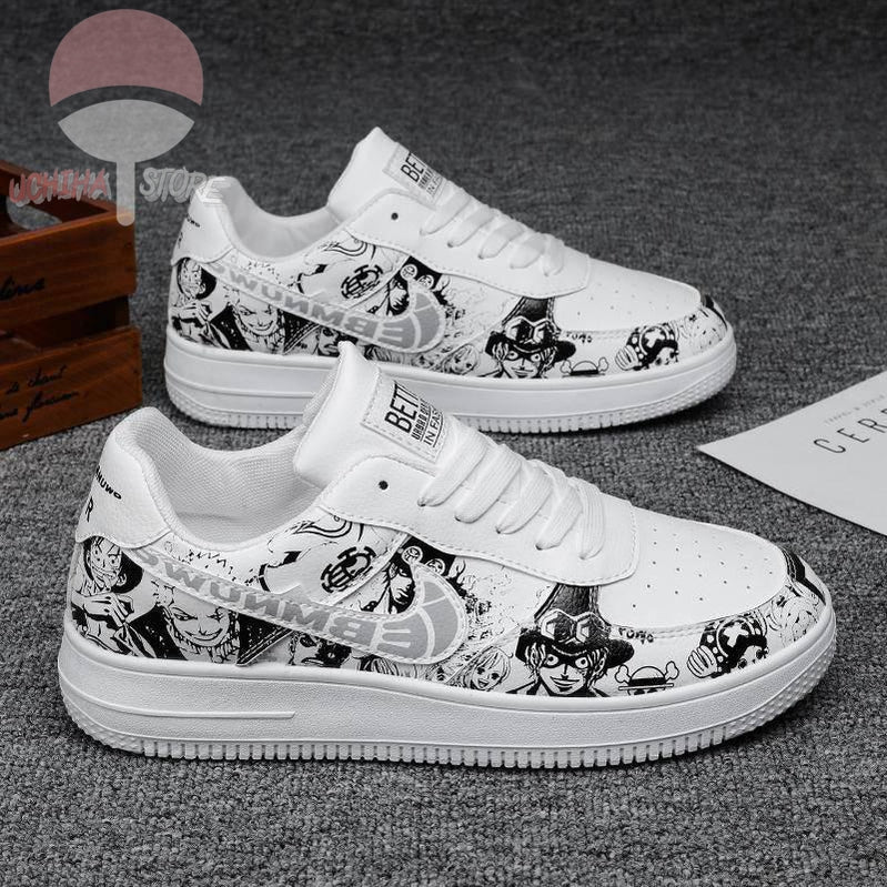 One Piece x Low-Top White - Uchiha Store