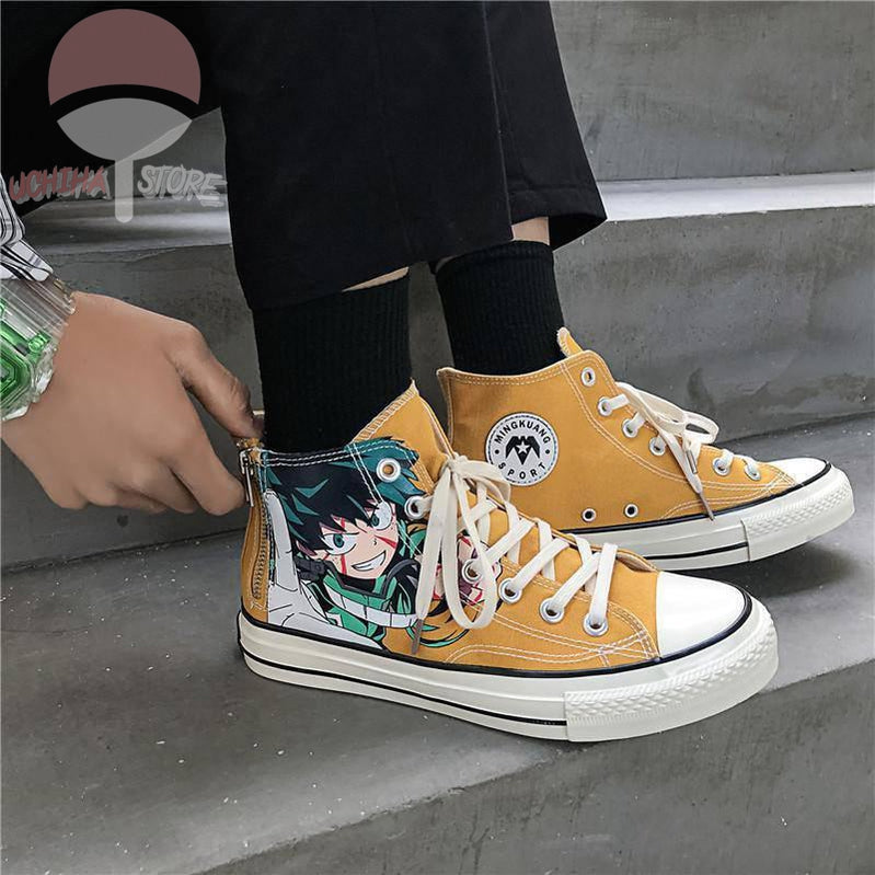 My Hero Academia x Converse Yellow - Uchiha Store