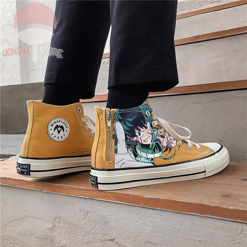 My Hero Academia x Converse Yellow - Uchiha Store