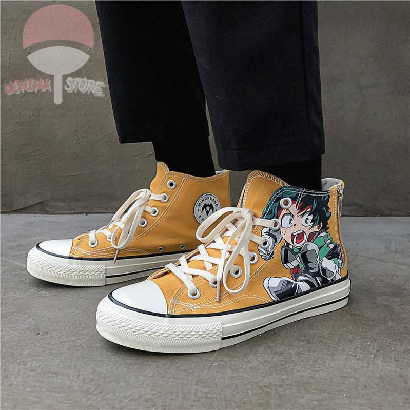 My Hero Academia x Converse Yellow - Uchiha Store