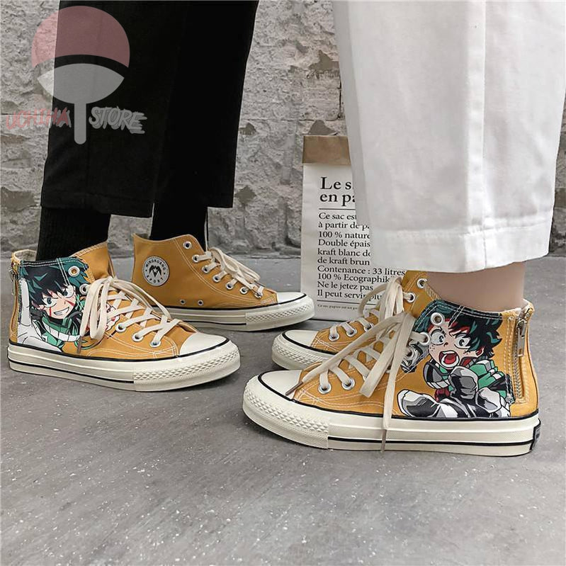 My Hero Academia x Converse Yellow - Uchiha Store