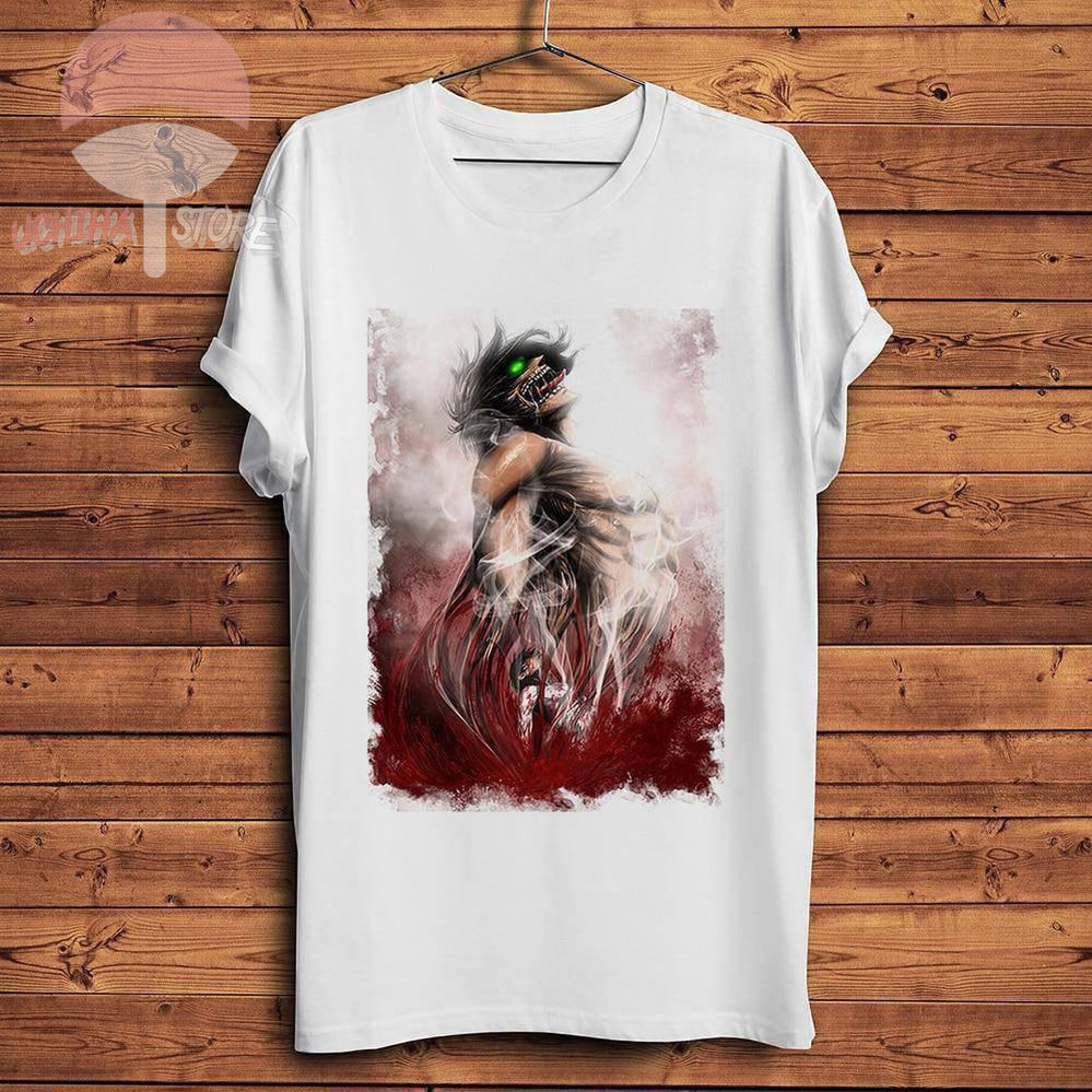 Eren Jaeger Attack Titan T-shirt - Uchiha Store