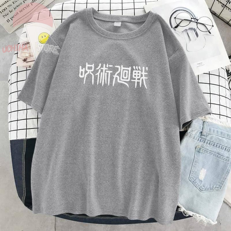 Jujutsu Kaisen Letters T-shirt - Uchiha Store