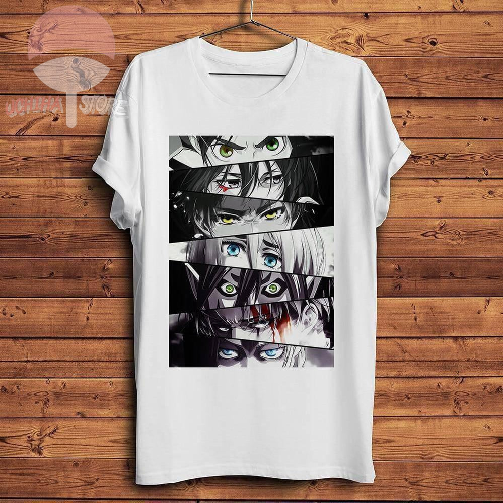 Attack on Titan Eyes T-shirt - Uchiha Store