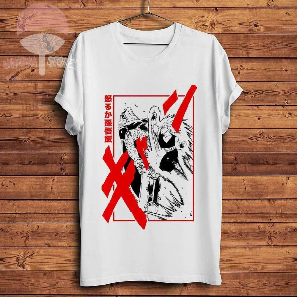 Gohan Fight Cell T-shirt - Uchiha Store