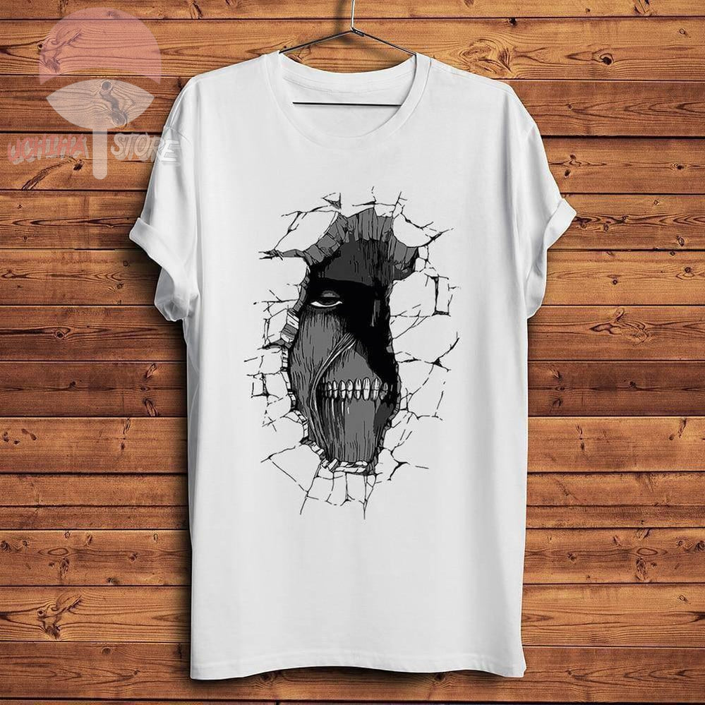 Titan Break The Wall T-shirt - Uchiha Store