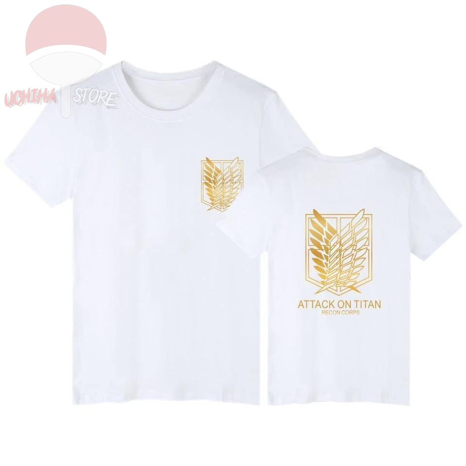 Wings of Freedom Attack on Titan T-shirt - Uchiha Store