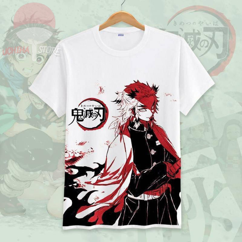 Senjuro Demon Slayer T-shirt - Uchiha Store