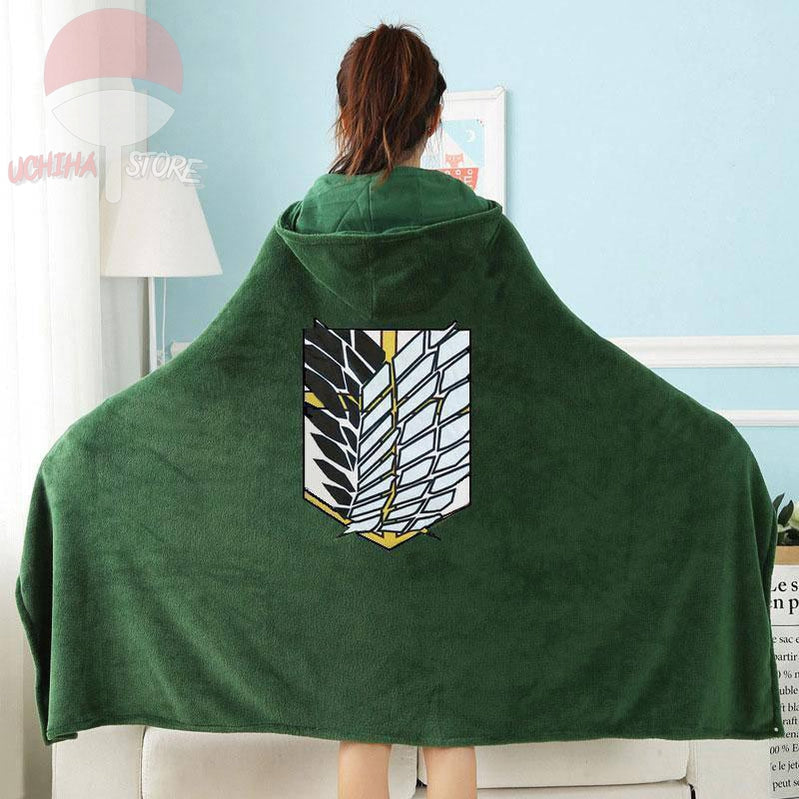 Attack on Titan Blanket Cape - Uchiha Store