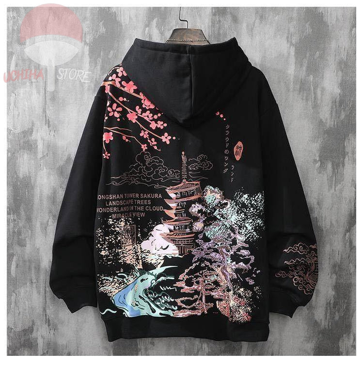 Harajuku Style Hoodie - Uchiha Store