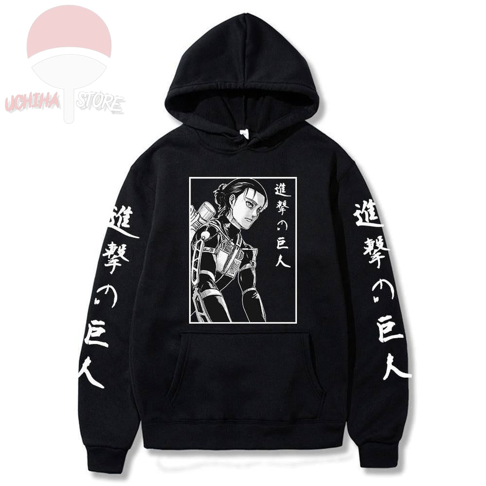 Eren New Attack on Titan Hoodie - Uchiha Store