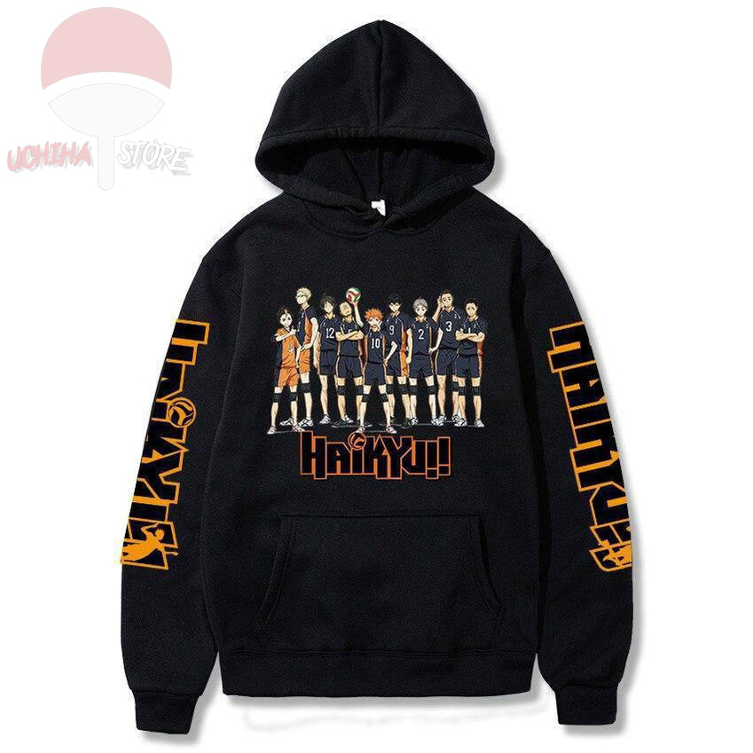 Haikyuu Karasuno Hoodie - Uchiha Store