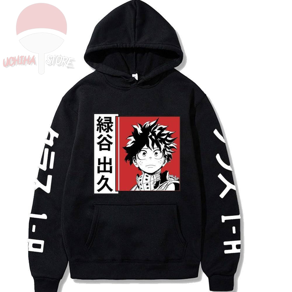 Izuku Midoriya Hero Academia Hoodie - Uchiha Store