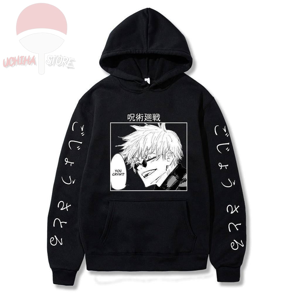 Jujutsu Kaisen Print Hoodie - Uchiha Store