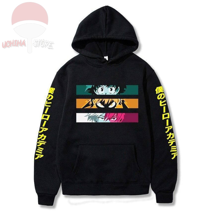 Trio 3 My Hero Academia Hoodie - Uchiha Store