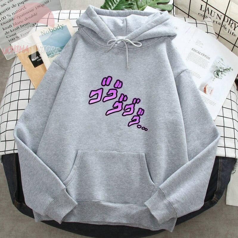 Jojos Bizarre Adventure Hoodie - Uchiha Store