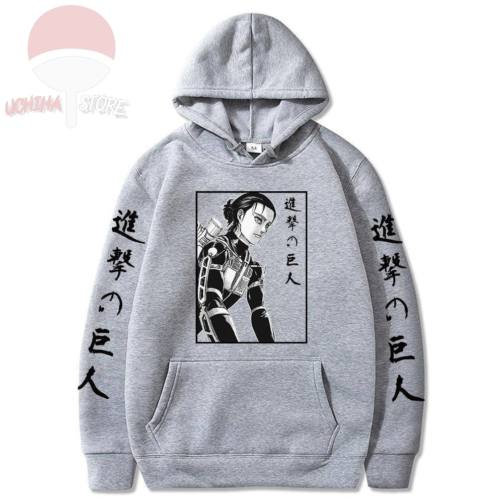 Eren New Attack on Titan Hoodie - Uchiha Store