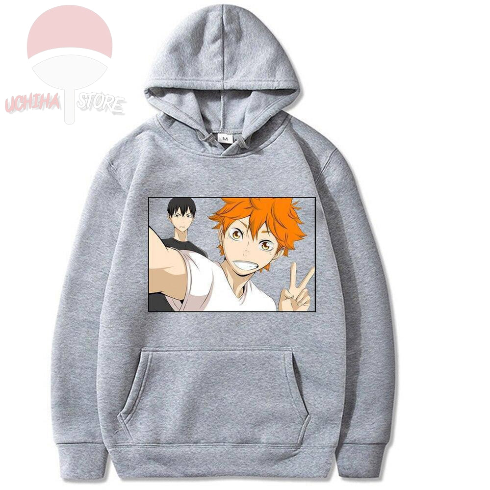 Haikyuu Peace Hoodie - Uchiha Store