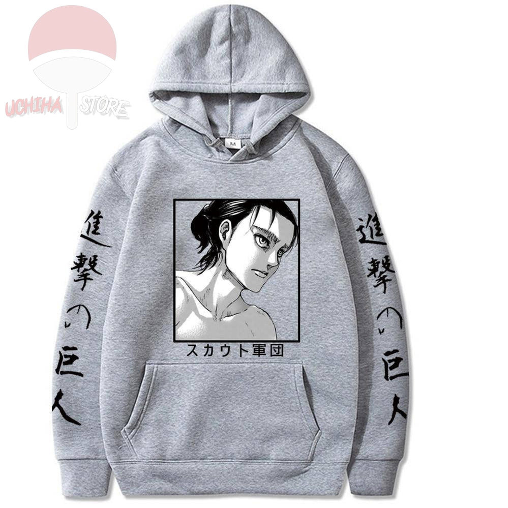 Eren Yeager AOT Hoodie - Uchiha Store