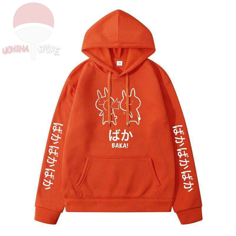 Baka Slap Hoodie - Uchiha Store