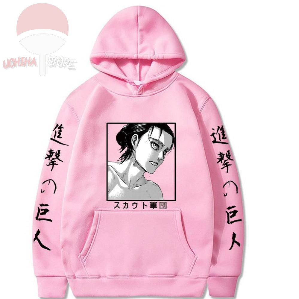 Eren Yeager AOT Hoodie - Uchiha Store