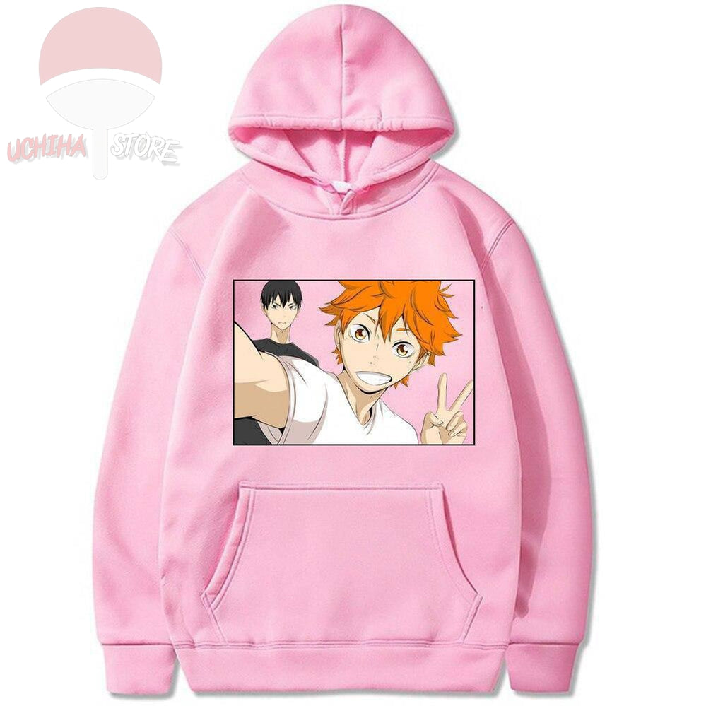 Haikyuu Peace Hoodie - Uchiha Store