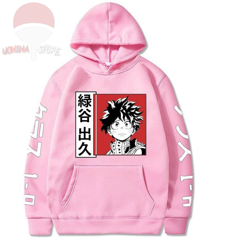 Izuku Midoriya Hero Academia Hoodie - Uchiha Store