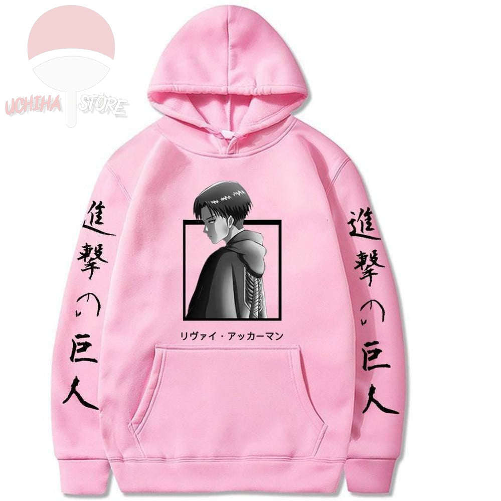 Levi Back AOT Hoodie - Uchiha Store