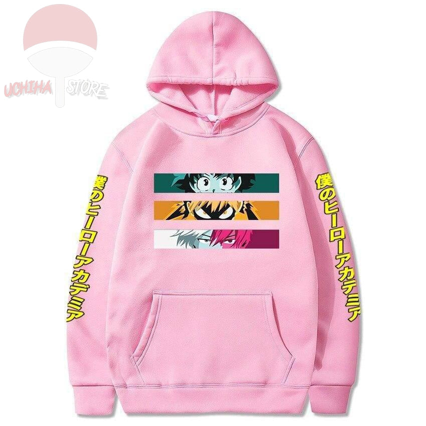 Trio 3 My Hero Academia Hoodie - Uchiha Store